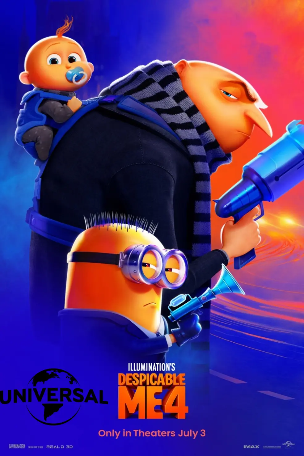 Despicable me 4 Poster IPTV Trends