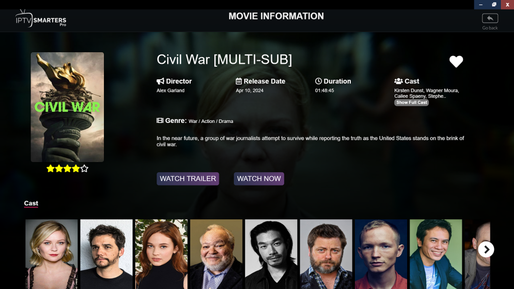 Civil War Movie Review IPTV Trends