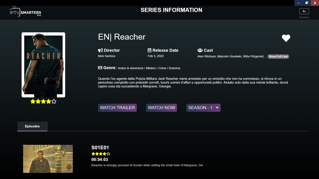 watch reacher online iptv trends