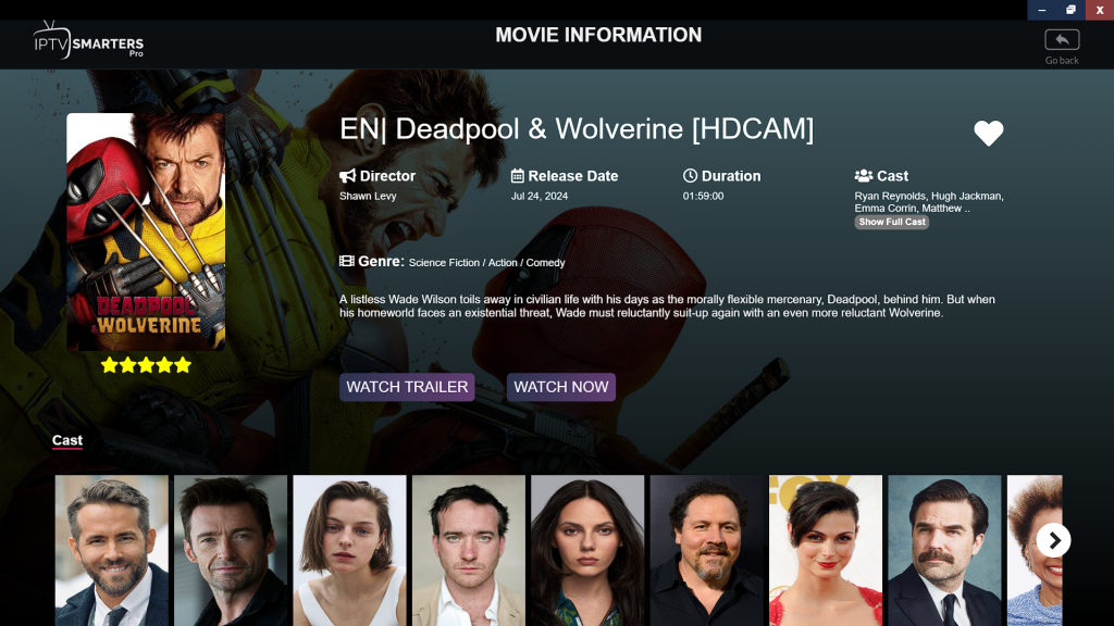 Deadpool and Wolverine movie review iptv trends