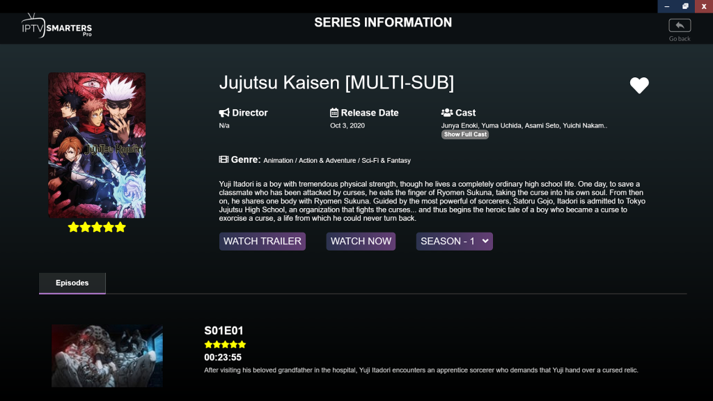 jujutsu kaisen review iptv trends