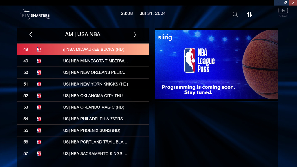 nba streaming iptv trends