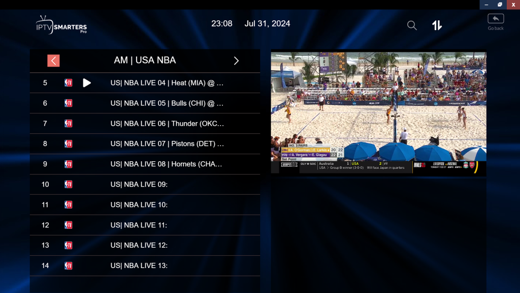 nba streaming iptv trends