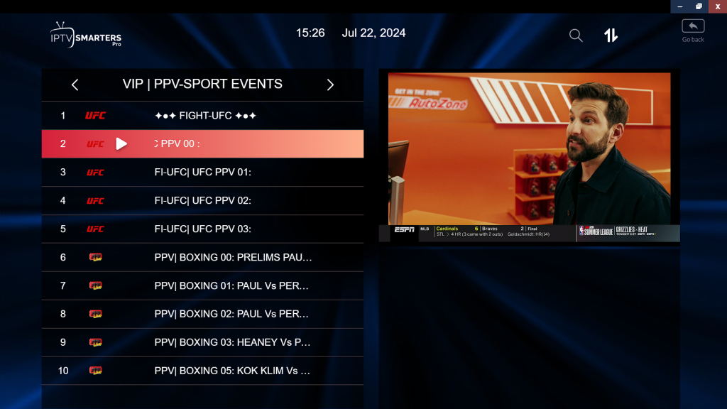 UFC 304 IPTV Trends