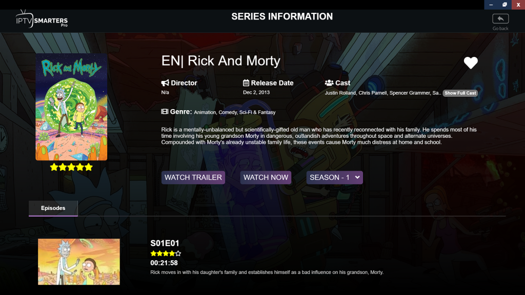 rick and morty streaming IPTV Trends