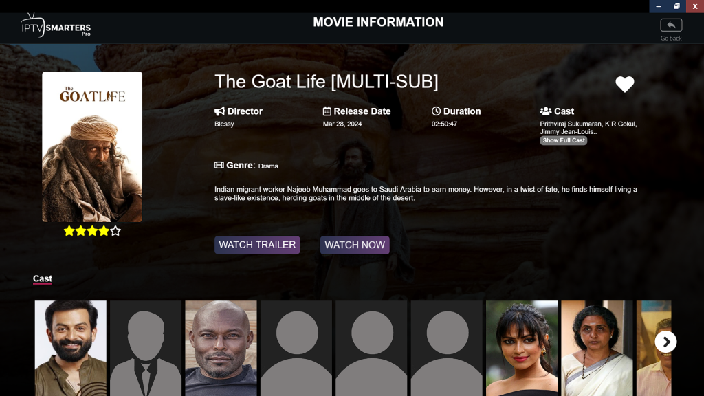 The Goat Life Movie Review iptv trends