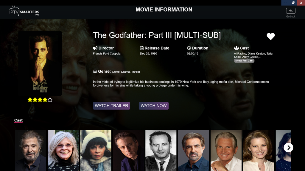 the godfather movie review IPTV Trends