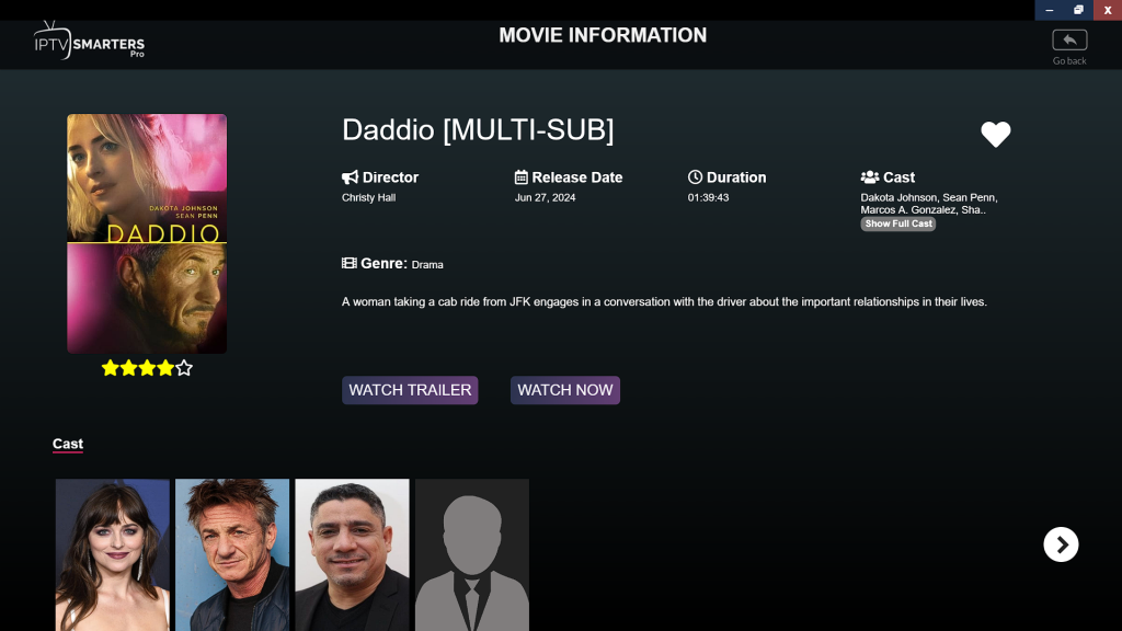 daddio movie review iptv trends