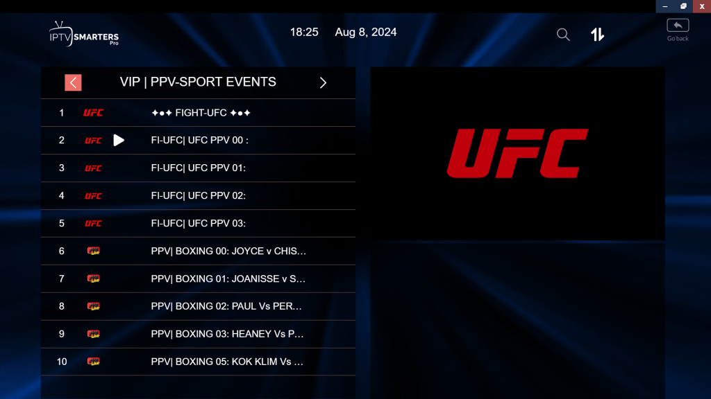 ufc fight night iptv trends