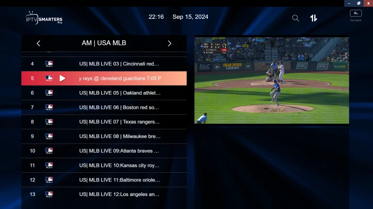 MLB Streams