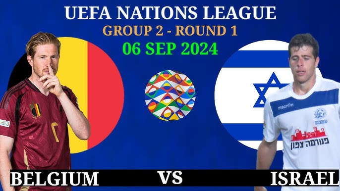 Watch Belgium vs Israel