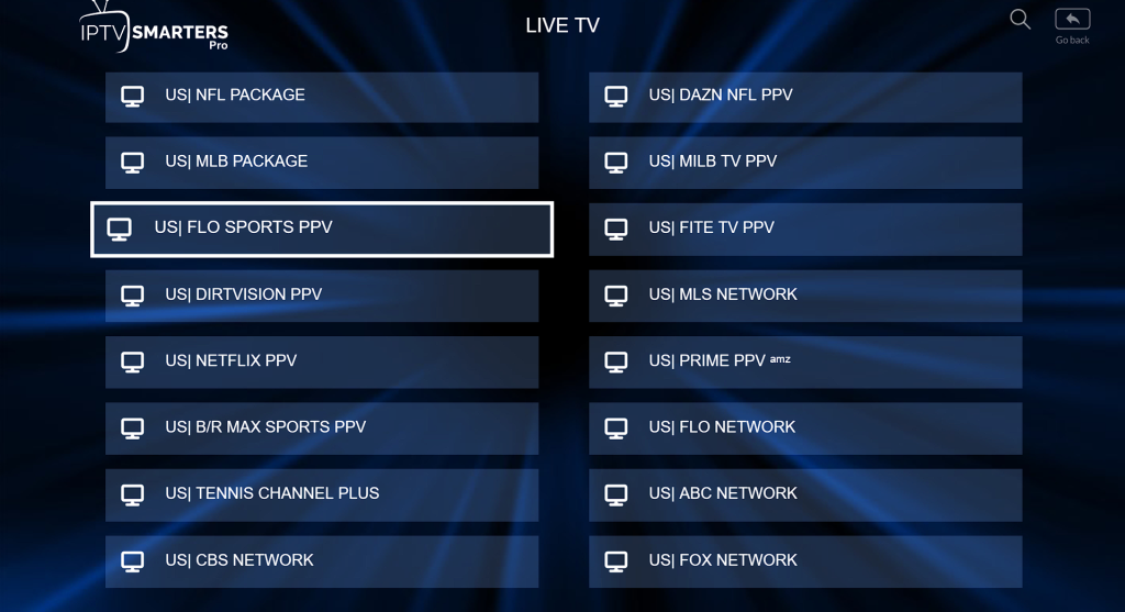 what channels does hd iptv include