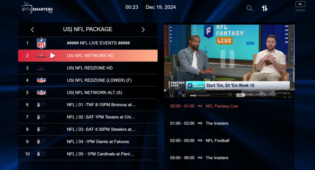 offical reddit nfl streams or iptv