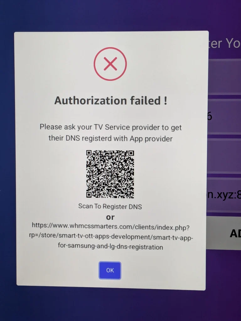 iptv smarters failed to authorize iptv smarters failed to authorize