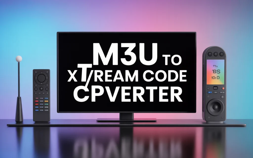 m3u to xtream code cpverter