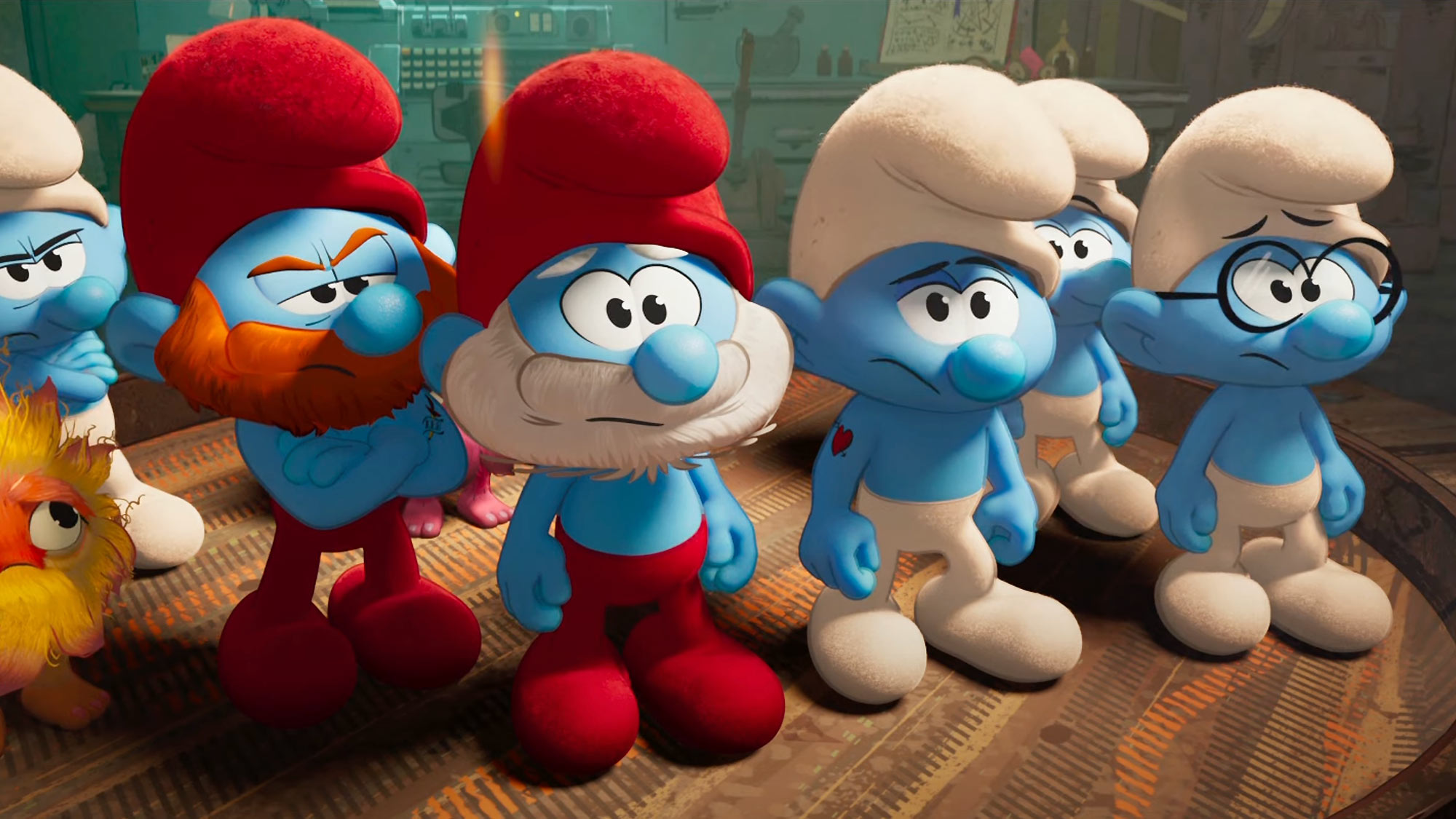 The Smurfs movie