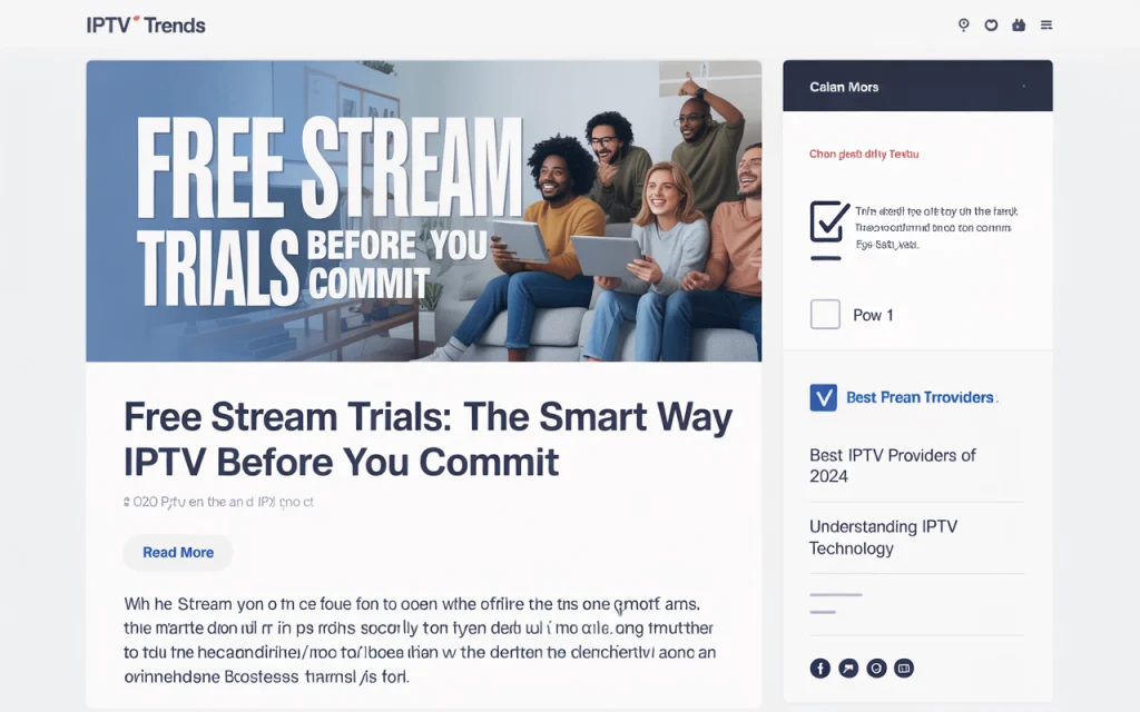 free stream trials