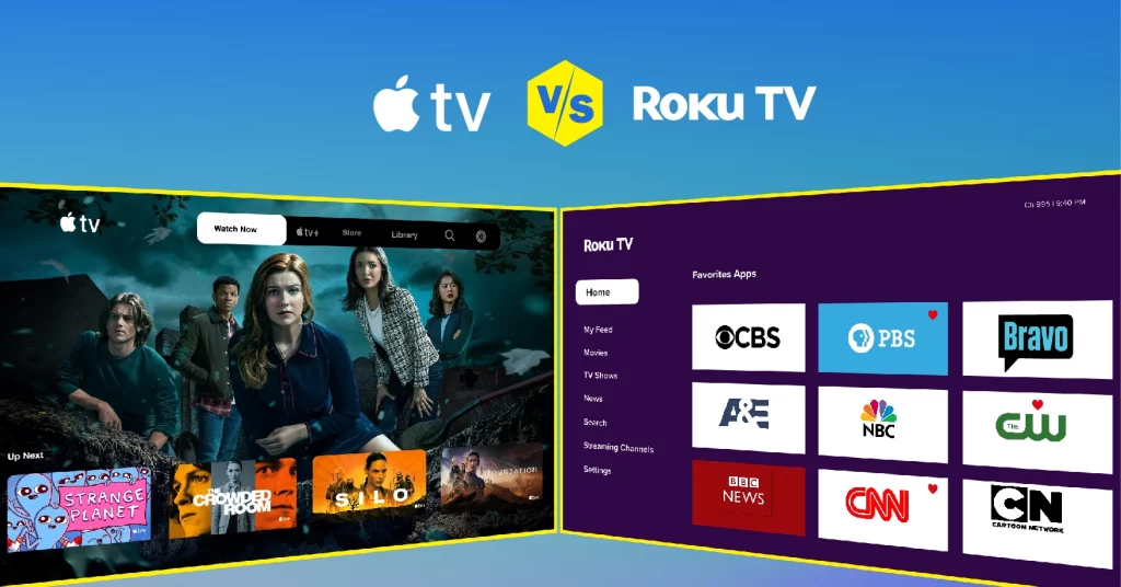 apple tv vs roku