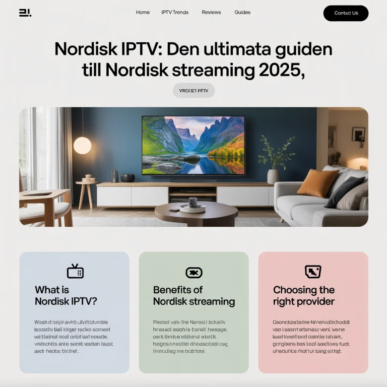 nordisk iptv