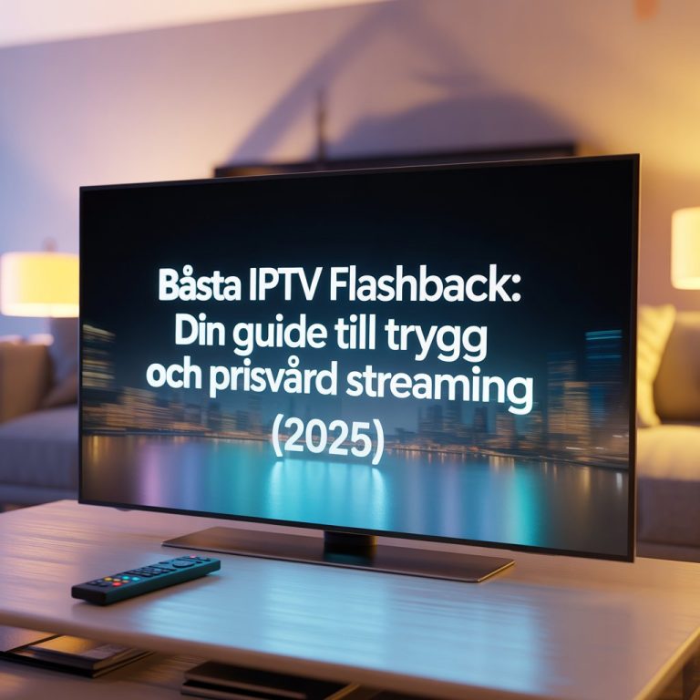 bästa iptv flashback