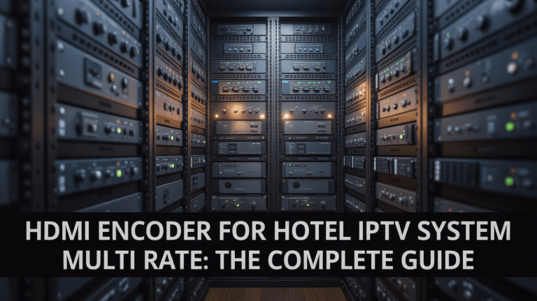 HDMI encoder for hotel IPTV system multi rate