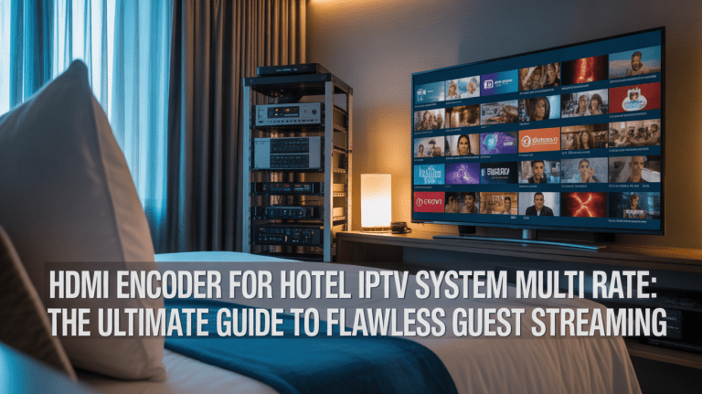 HDMI encoder for hotel IPTV system multi rate