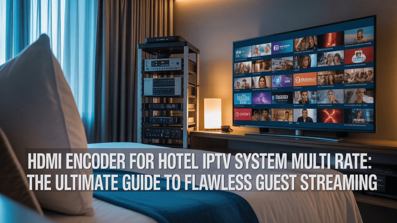 HDMI encoder for hotel IPTV system multi rate HDMI encoder for hotel IPTV system multi rate