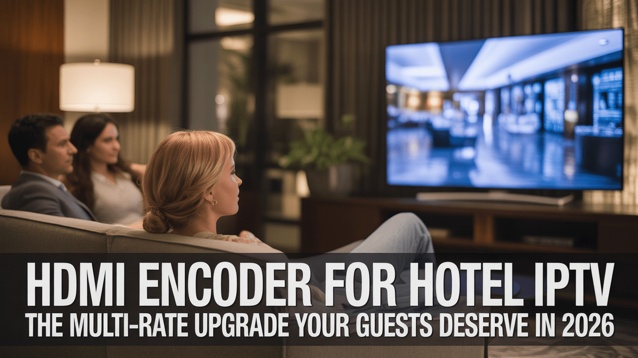 HDMI encoder for hotel IPTV HDMI encoder for hotel IPTV