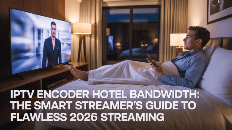 IPTV encoder hotel bandwidth