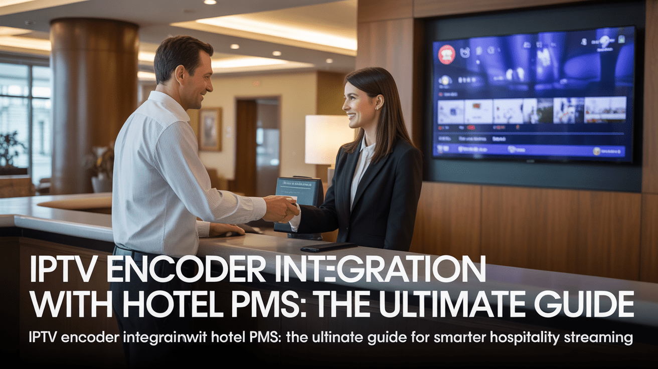 IPTV encoder integration with hotel PMS IPTV encoder integration with hotel PMS