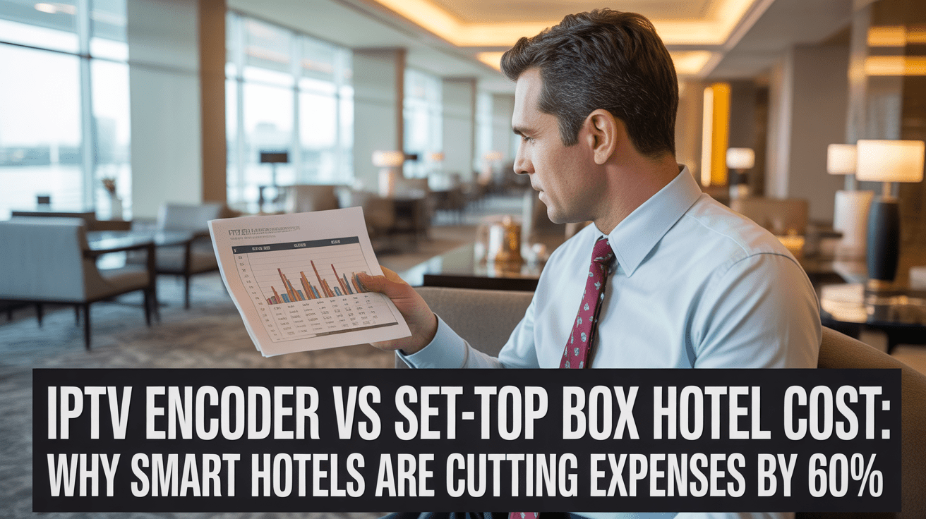 IPTV encoder vs set-top box hotel cost