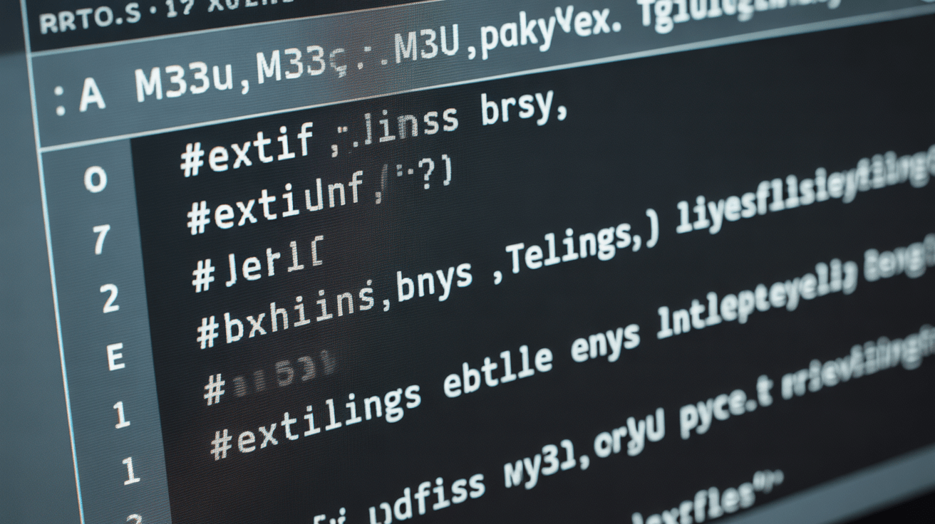 m3u file format