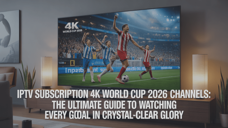 IPTV subscription 4K World Cup 2026 channels