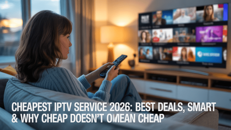 cheapest IPTV service 2026