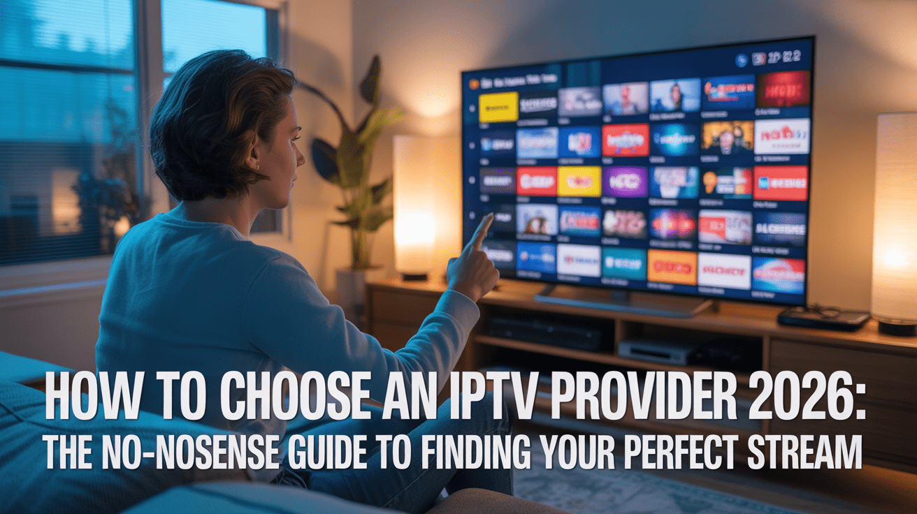 how to choose an IPTV provider 2026