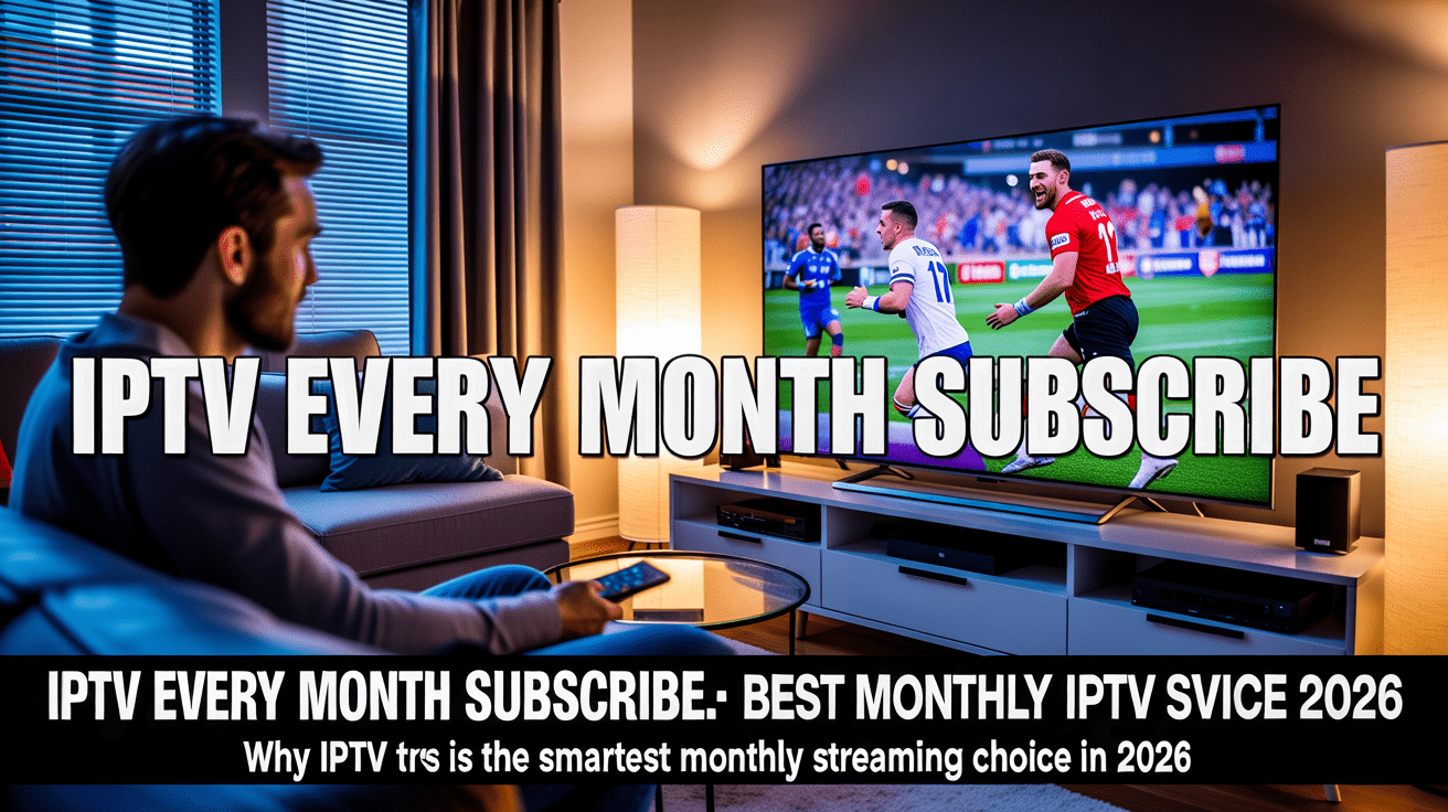 IPTV every month subscribe