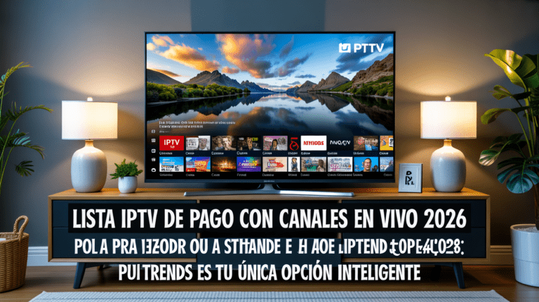 lista iptv de pago con canales en vivo